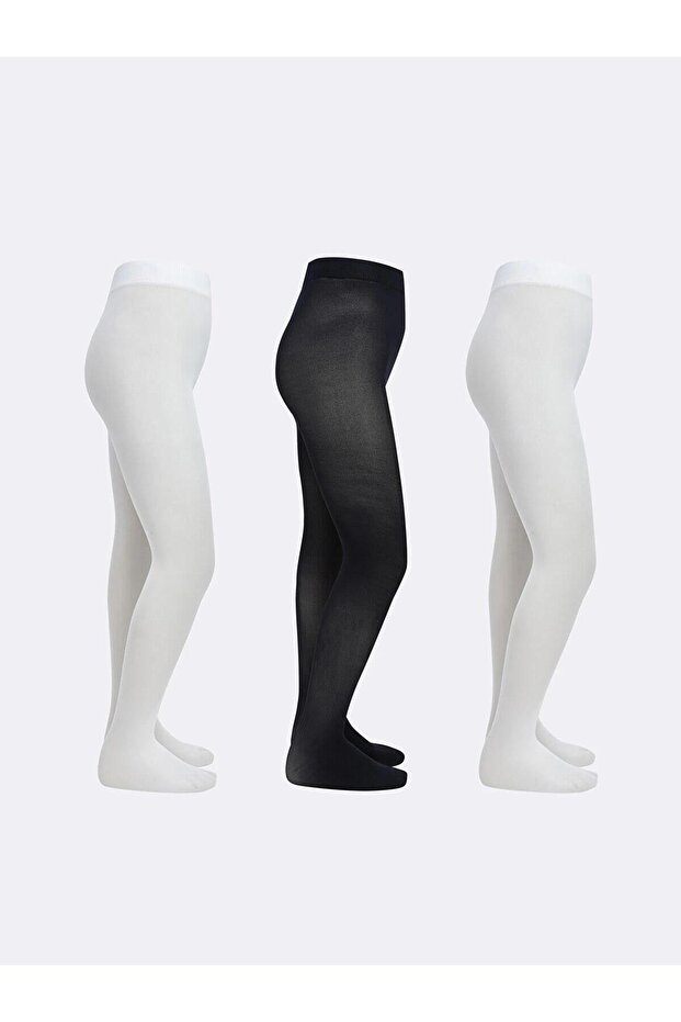Girl's Pantyhose 3-Pack (W6)