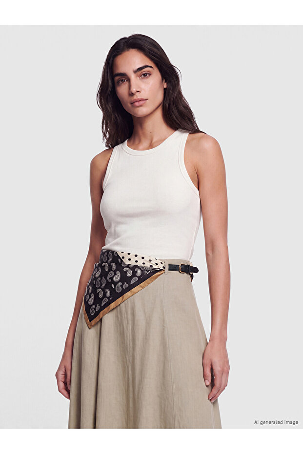 Alita City with a Difference, Lcw Accessories Black Patterned Women's Belt