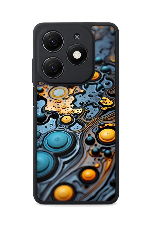 Spark 20 Compatible Marbled Patterned Camera Protected Shockproof Case