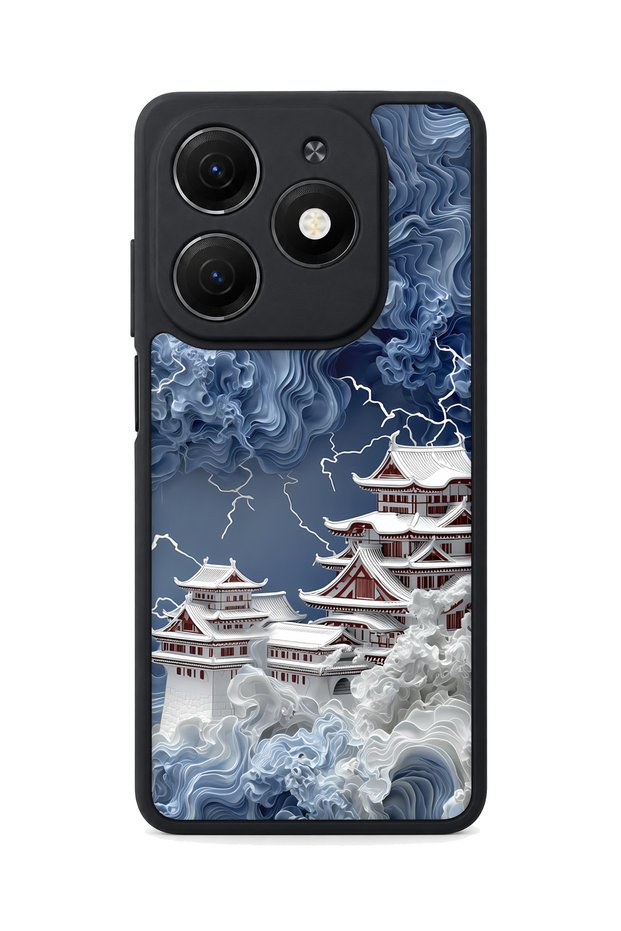 Spark 20 Compatible Castle Patterned Camera Protected Shockproof Case