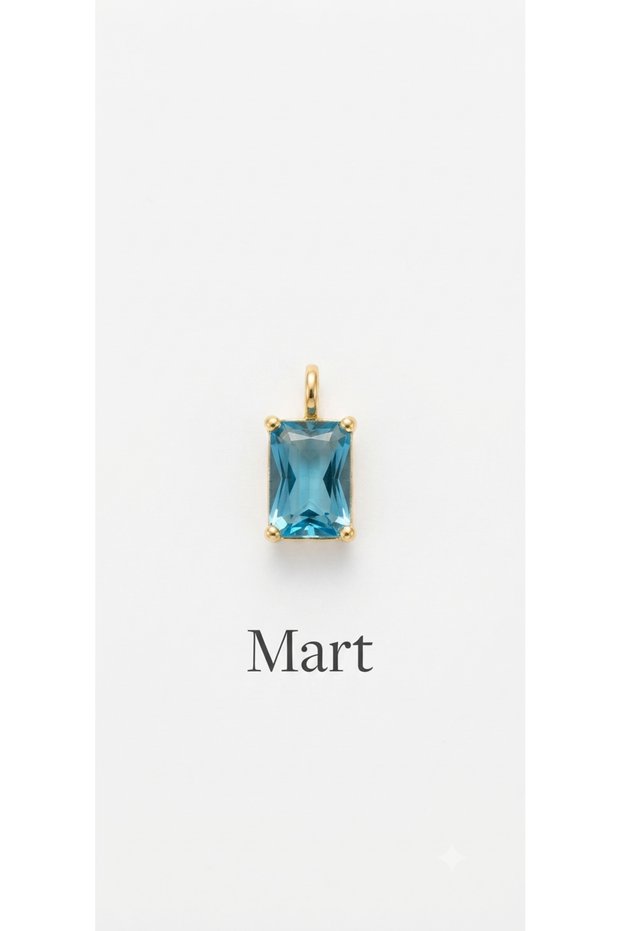 Birthstone Colorful Charm – Notebook Cover Accessory – Birthstone – Journal Charm