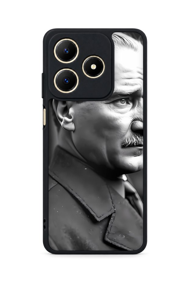 Realme C61 Compatible Portrait Patterned Camera Protected Shockproof Case