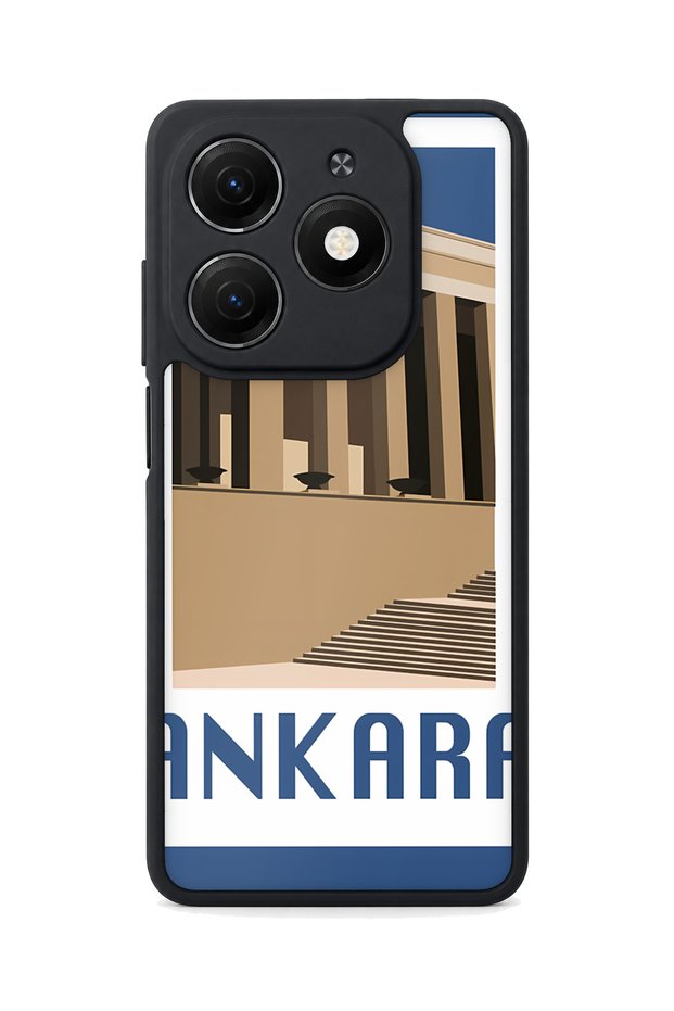 Spark 20 Compatible Capital Patterned Shockproof Case with Camera Protection