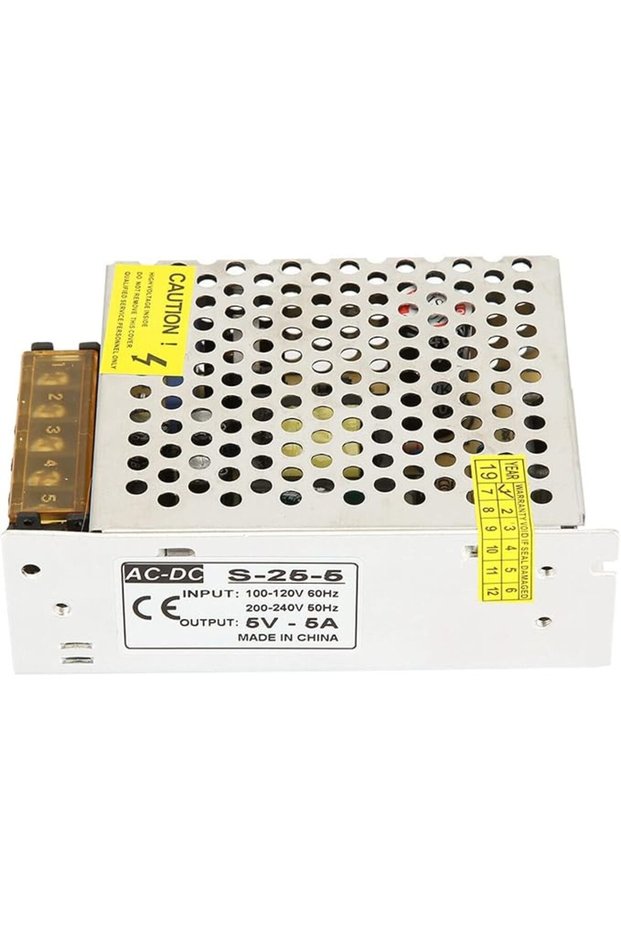 LED Driver Power Supply 5V 5A 25W Dimmable Protected