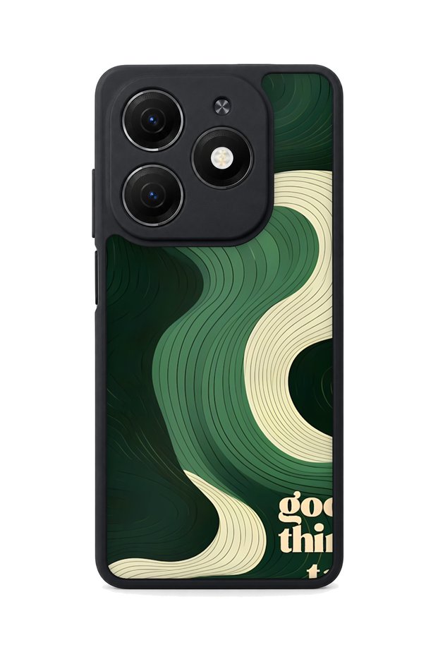 Spark 20 Compatible Green Patterned Camera Protected Shockproof Case