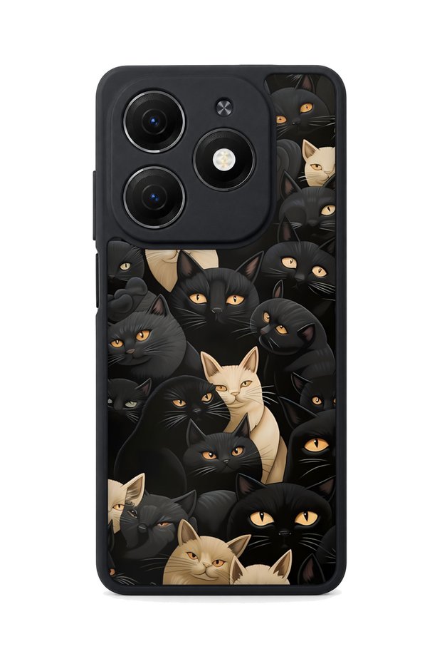 Spark 20 Compatible Cat Pattern Patterned Camera Protected Shockproof Case