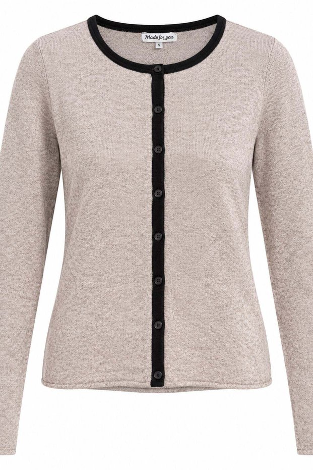Kontras Biellied Wool Blend Thin Cardigan