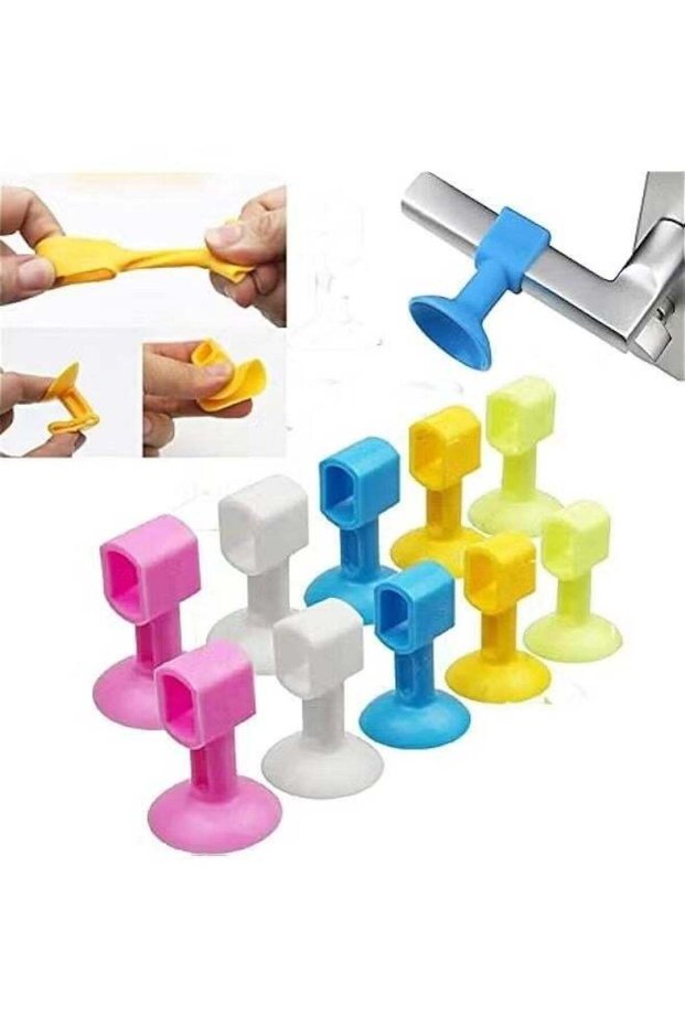 10-Pack Contoured Door Stops