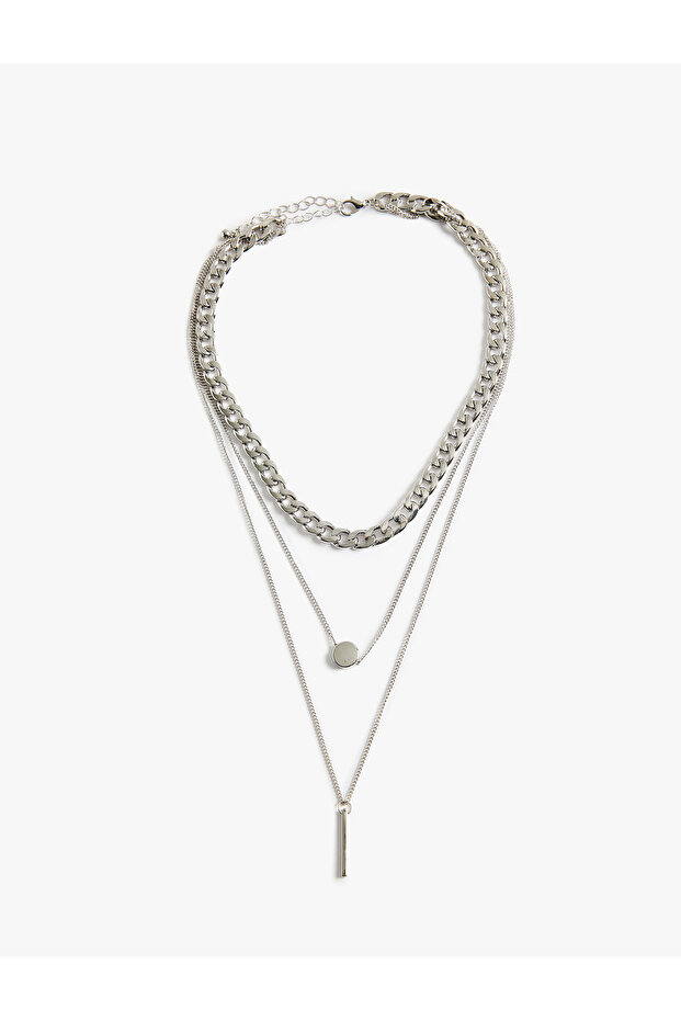 Multiple Dangle Chain Necklace