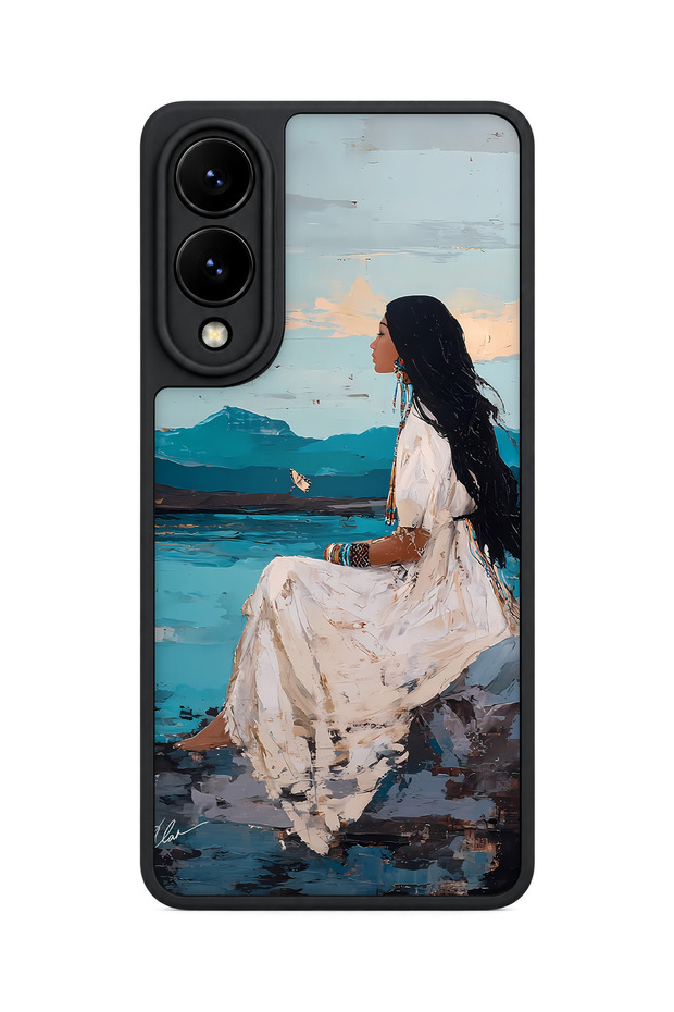 Samsung Galaxy S25 Edge Compatible Dress Patterned Camera Protected Shockproof Case