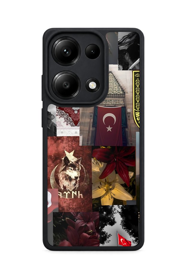 حافظة Redmi Note 13 Pro 4G متوافقة مع تركيا، مزودة بحماية للكاميرا ومقاومة للصدمات