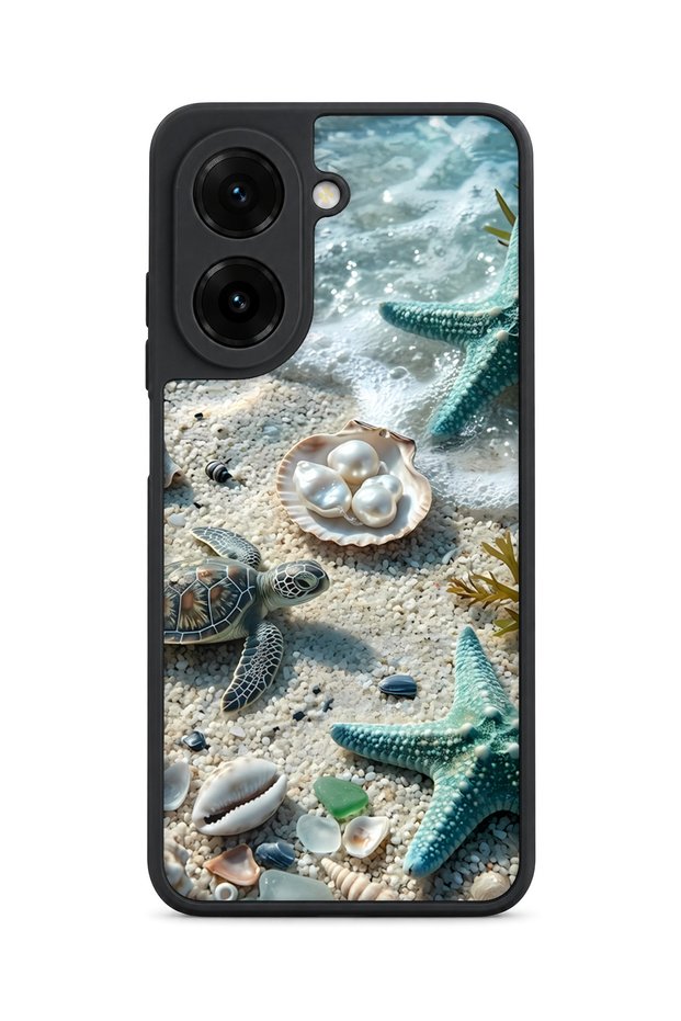 Redmi A5 Compatible Turtle Patterned Shockproof Case with Camera Protection