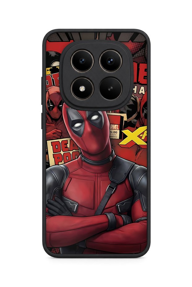 Redmi Note 15 Pro Plus 5g Compatible Deadpool Patterned Shockproof Case with Camera Protection