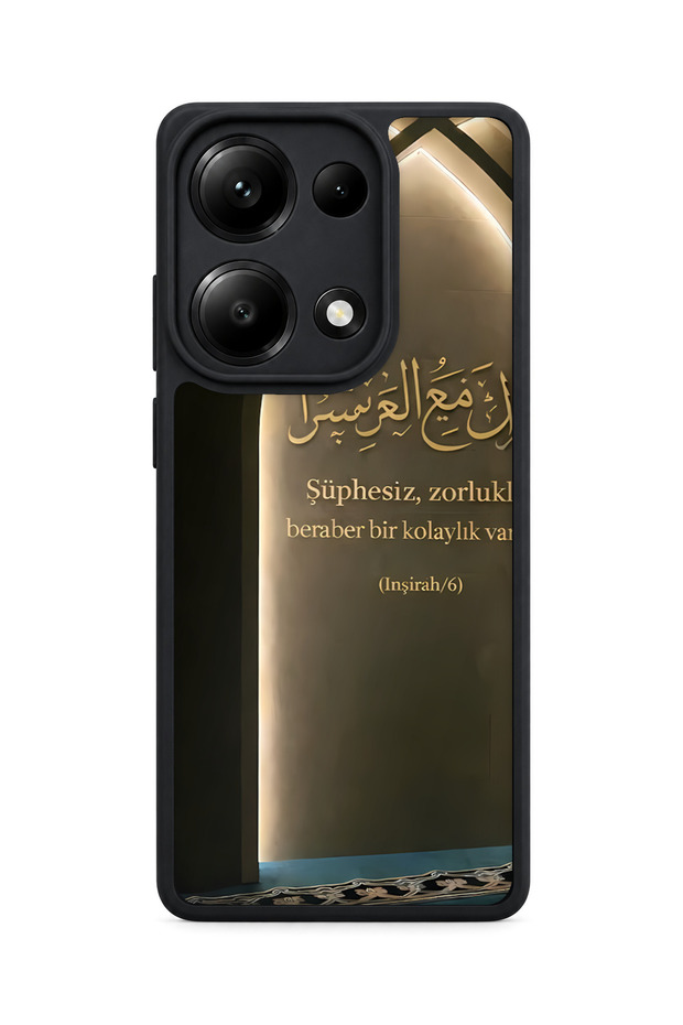 حافظة Redmi Note 13 Pro 4G متوافقة مع نمط Inshirah لحماية الكاميرا ومقاومة الصدمات