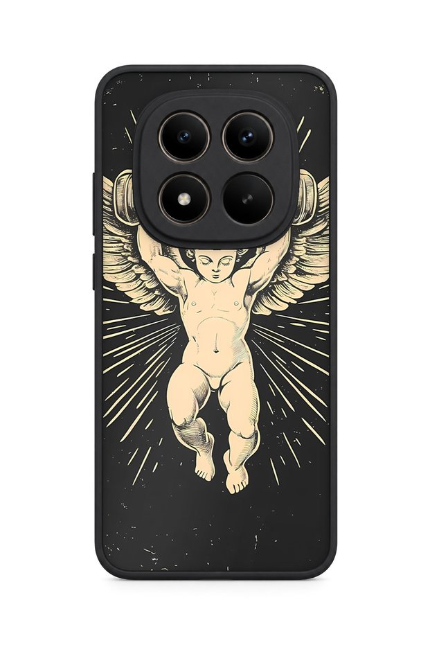 Redmi Note 15 Pro Plus 5g Compatible Angel Patterned Camera Protected Shockproof Case