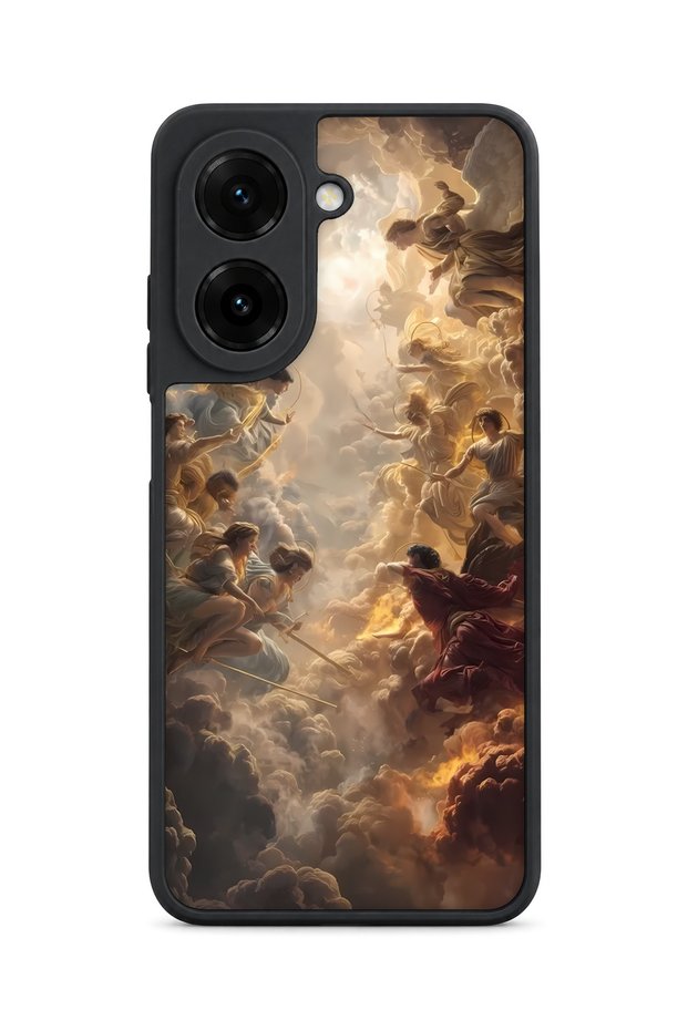 Redmi A5 Compatible Olimpos Patterned Camera Protected Shockproof Case