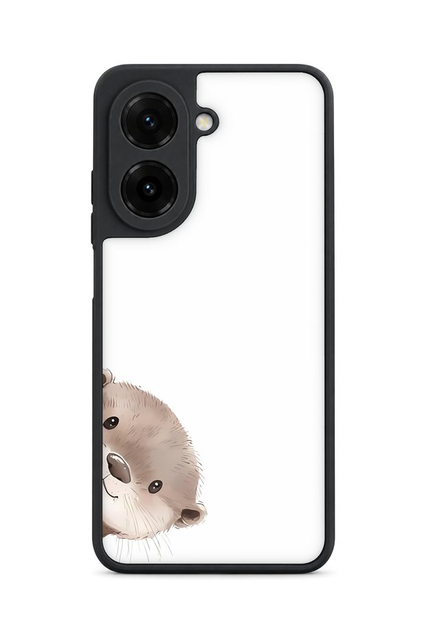 Redmi A5 Compatible Otter Patterned Camera Protected Shockproof Case