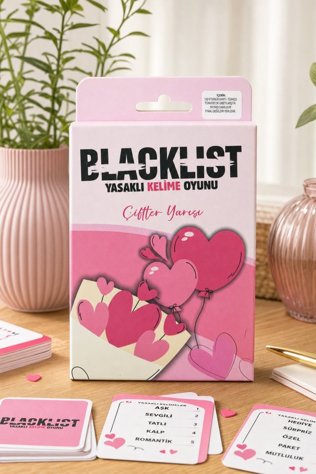 Blacklist Banned Word Game Couples Race Fun Box Game