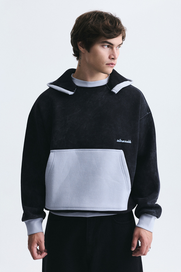 Colorblock Oversize Sweatshirt