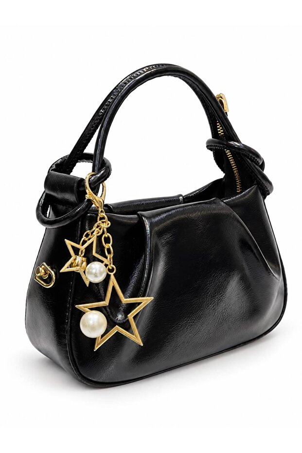 Steylebags Black Isabella Crossbody and Shoulder Bag 15X24 Size