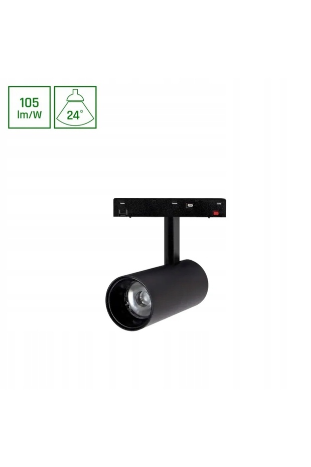 SYSTEM SHIFT BASIC SPOT M Proiector direcțional 12W 2700K alb cald NEGRU