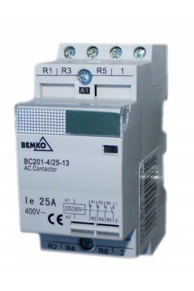 BC201 2P 25A TIP 13 (1NO + 3NC) CONTACTOR MODULAR