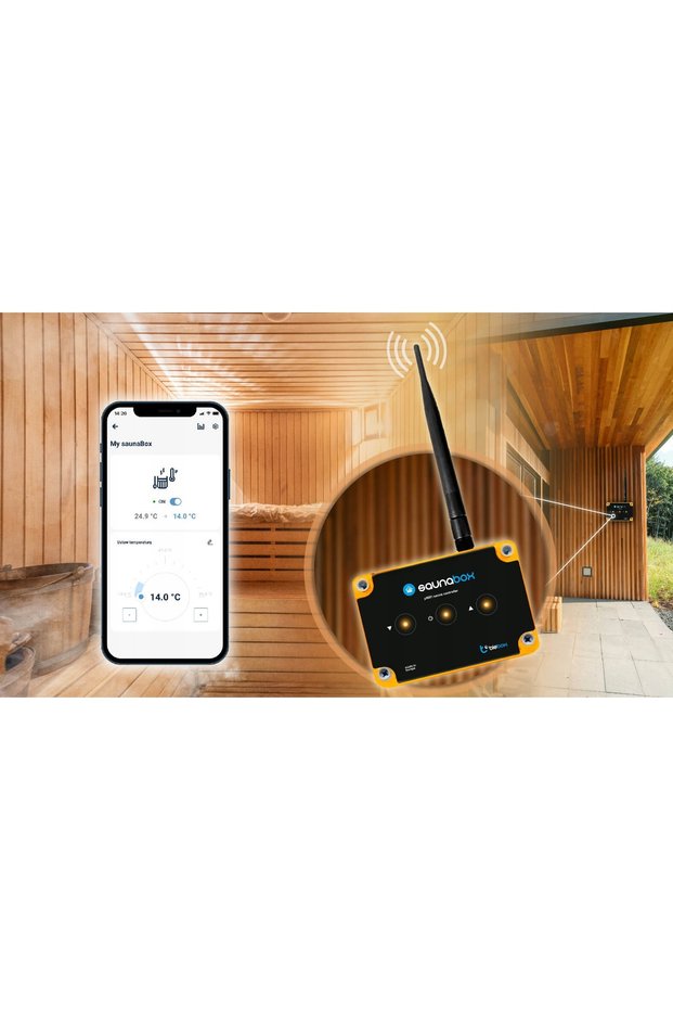 Controler saunaBox PRO WiFi