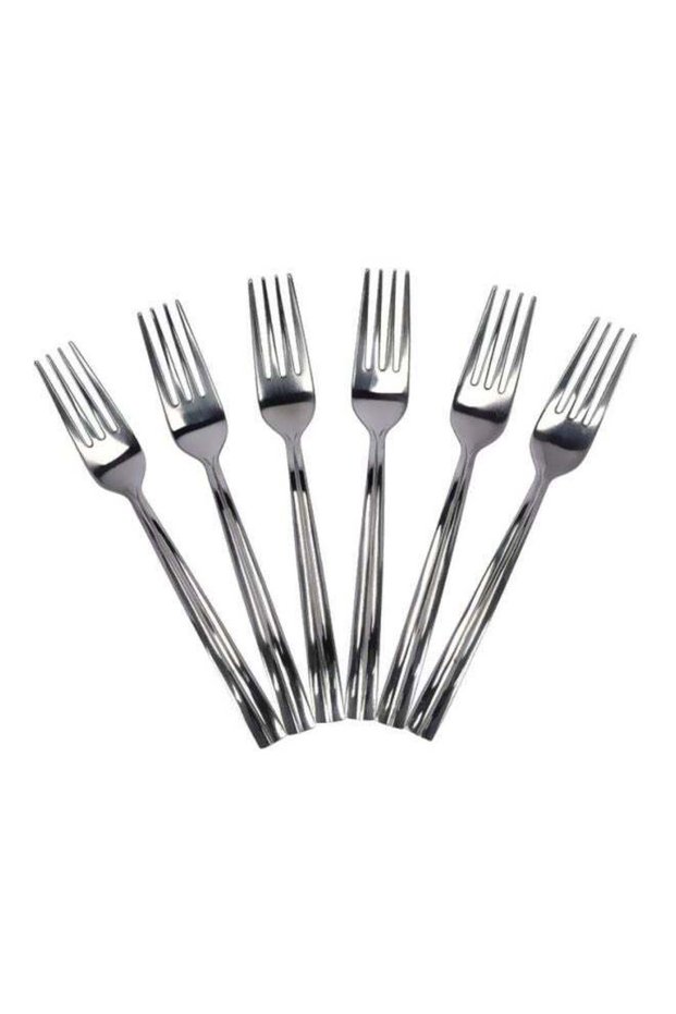 6-Piece Table Fork Silver