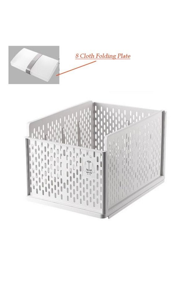 Foldable Storage Basket In Wardrobe Organizer