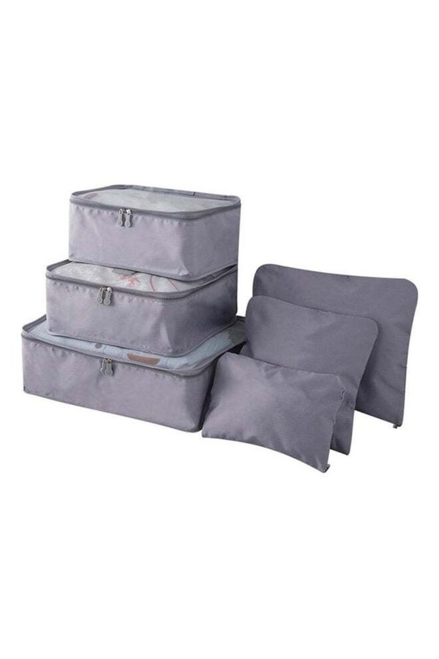6 Piece Of Zipper Storage Bag 325grams