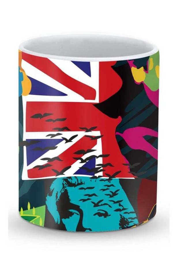 Premium Retro Spy Designer Mug Multicolour