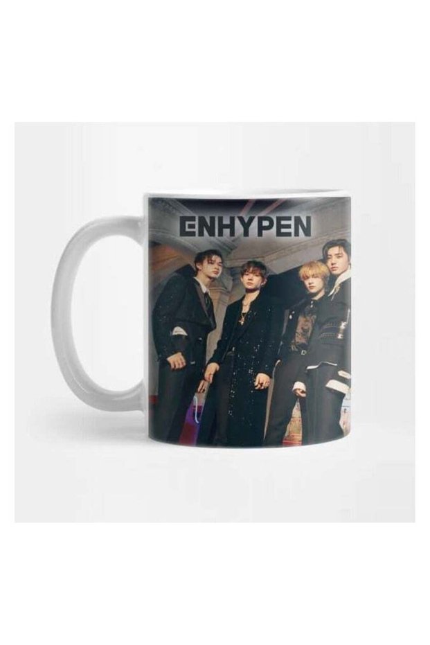 Kpop Coffee Mug black / white 11 ounces