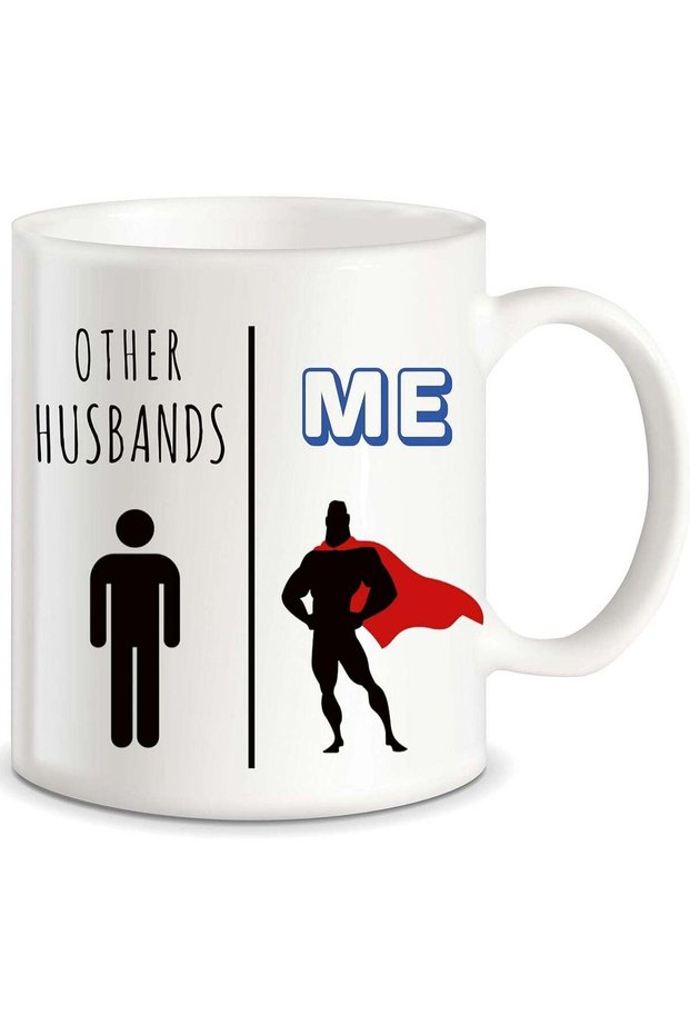 My Husband Vs Other Husbands Funny Coffee Mug Best Anniversary Birthday Valentines Day Gifts For Husband Men Unique Present Idea From Wife Fun Novelty Coffee Cup For Mr, Hubby Gag Gift