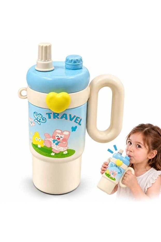 Twisoo Kids Tumbler 450ml Double-Wall Vacuum Insulated Stainless Steel