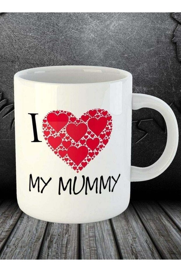 DESIGN Printed I Love My Mummy Cute Tea Coffee Printed Cup Ceramic Mug