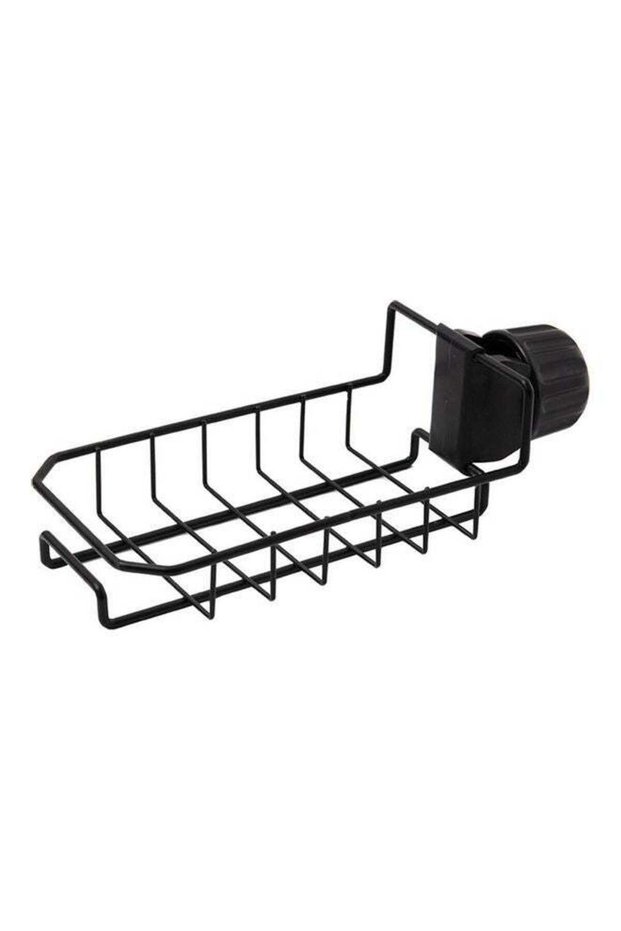 Multi functional Storage Rack Black 19.5x7.5x11cm