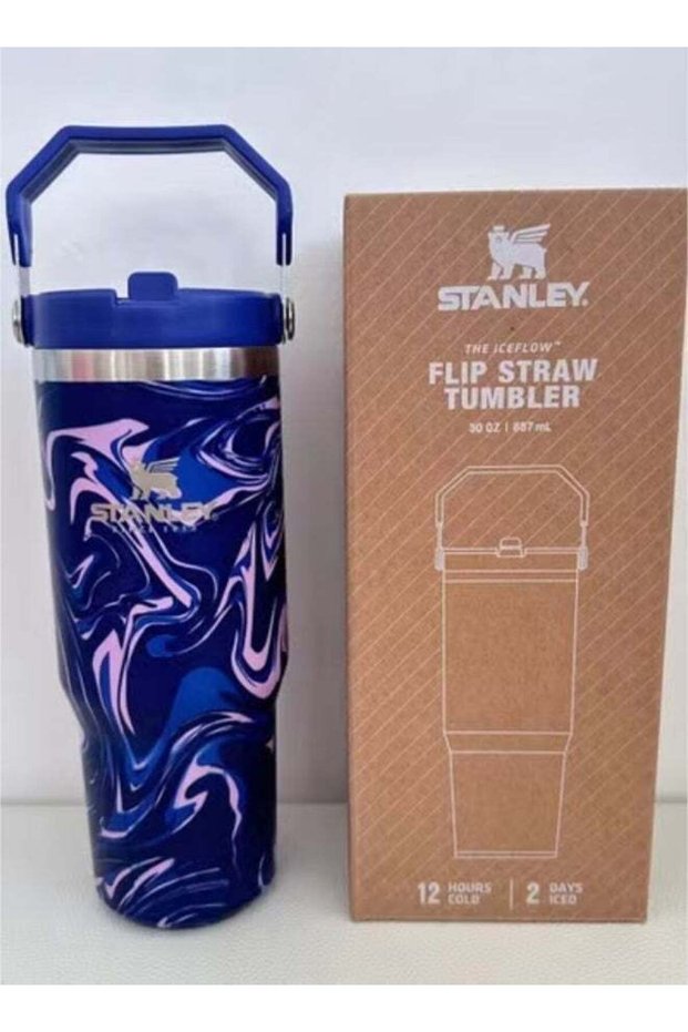 Stanley Quencher H2.0 FlowState Stainless Steel Vacuum Insulated Tumbler with Lid and Straw for Water, Iced Tea or Coffee, Smoothie and More, 30 oz