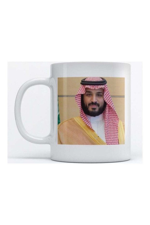 Mug Prince Mohammad Bin Salman For Coffee And Tea White 350ml