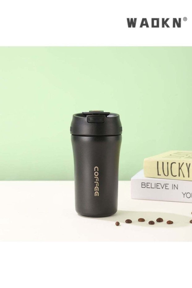 Travel Coffee Mug 420ml, Vacuum Insulated Travel Coffee Mug Stainless Steel Coffee Tumbler for Home Office Outdoor Works Great for Ice Drinks and Hot Beverage,Multifunctional insulated coffee cup, Cl