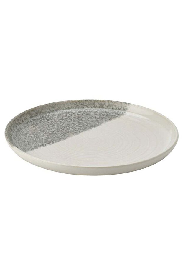 Light Grey Patterned Stoneware Side Plate 20 cm