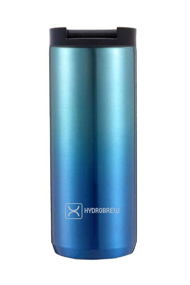 Double Wall Insulated Tumbler Water Bottle, Blue, 500 ML