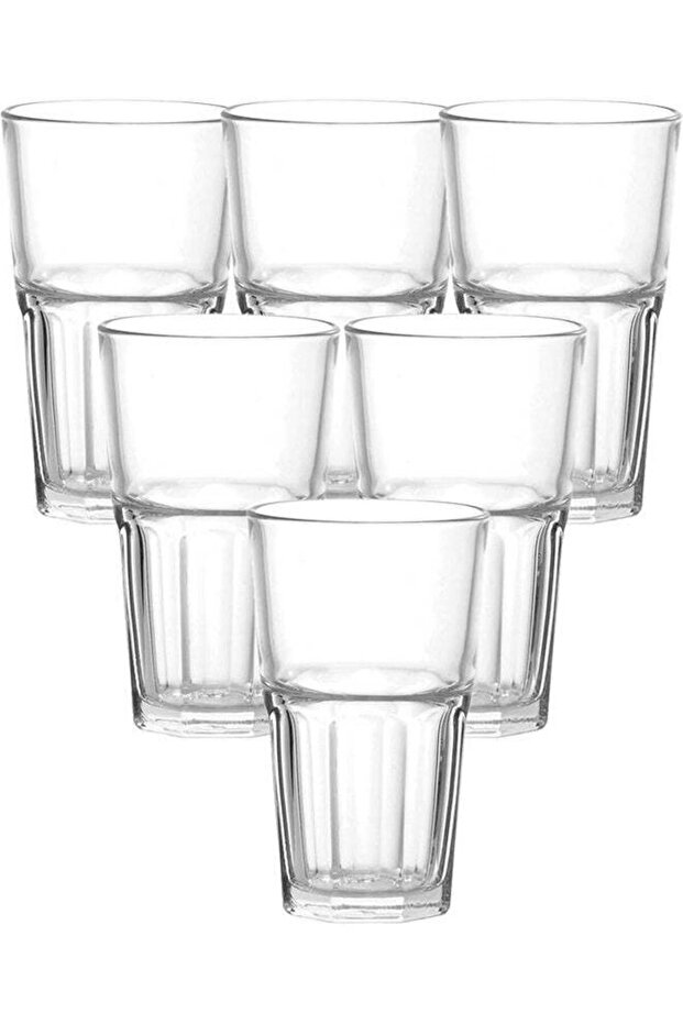 Ocean Centra Long Drink Glass, Set Of 6, Clear, 420 Ml