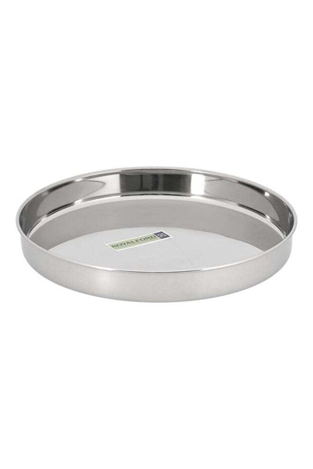 Khumcha Rounded Thali Silver 28cm