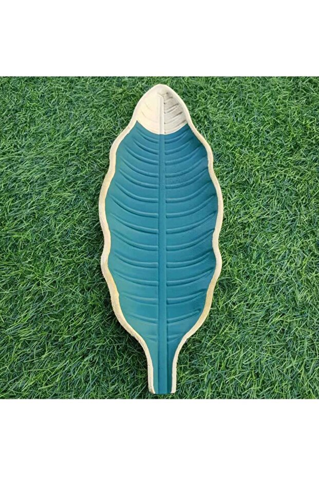 FFD Wooden Serving Trays Natural Leaf Design Fruit Platter Dish Breakfast Jewelry Tray Bracelet Jew