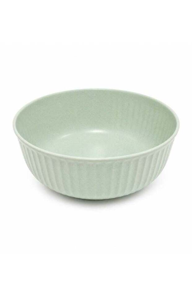 Modern Ribbed Eco-Friendly Dining Bowl for Kitchen & Outdoor Dining