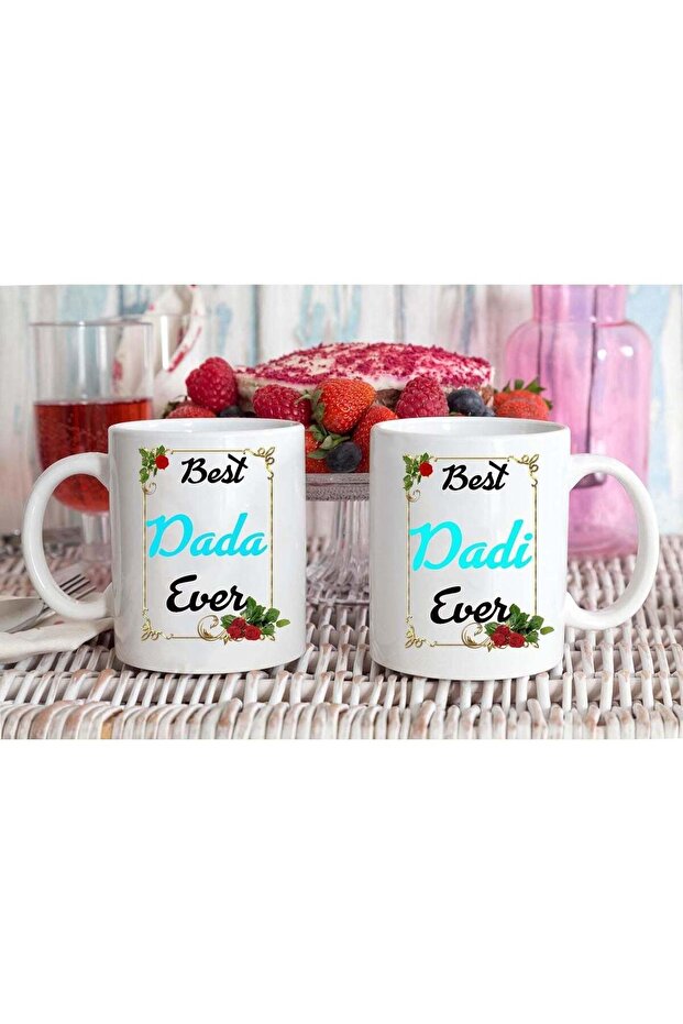 Christmas Gift for Grandma and Grandpa Gift for Dada Dadi Birthday Gift for Dada Pregnancy Announcement Coffee Mug Birthday Gift Dada Dadi Quotes Printed White Ceramic Mug