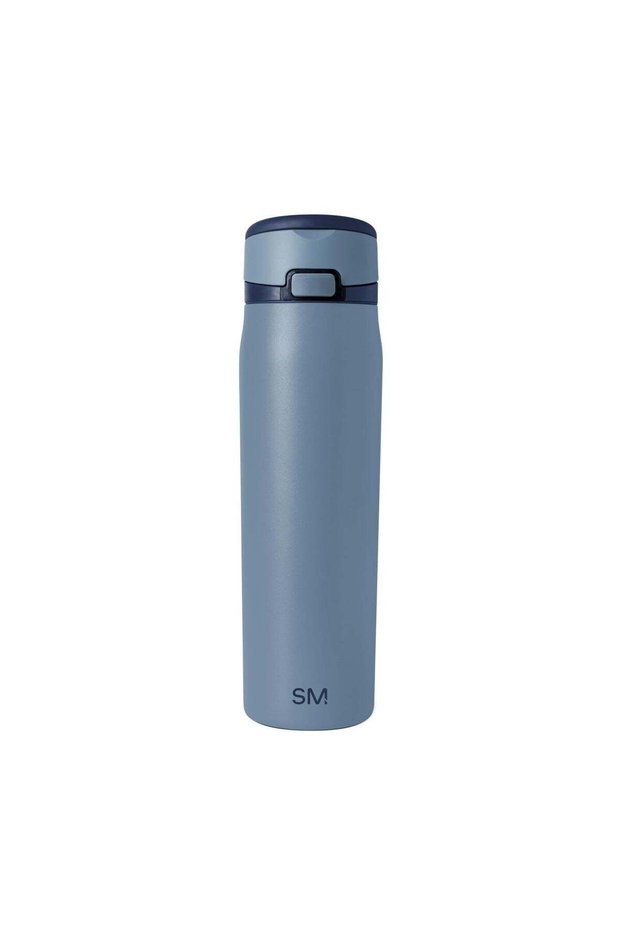 Mesa Loop Water Bottle with Straw | 24oz Cup Holder Friendly Insulated Stainless Steel Bottles for Travel, Sports and School | Deep Dune