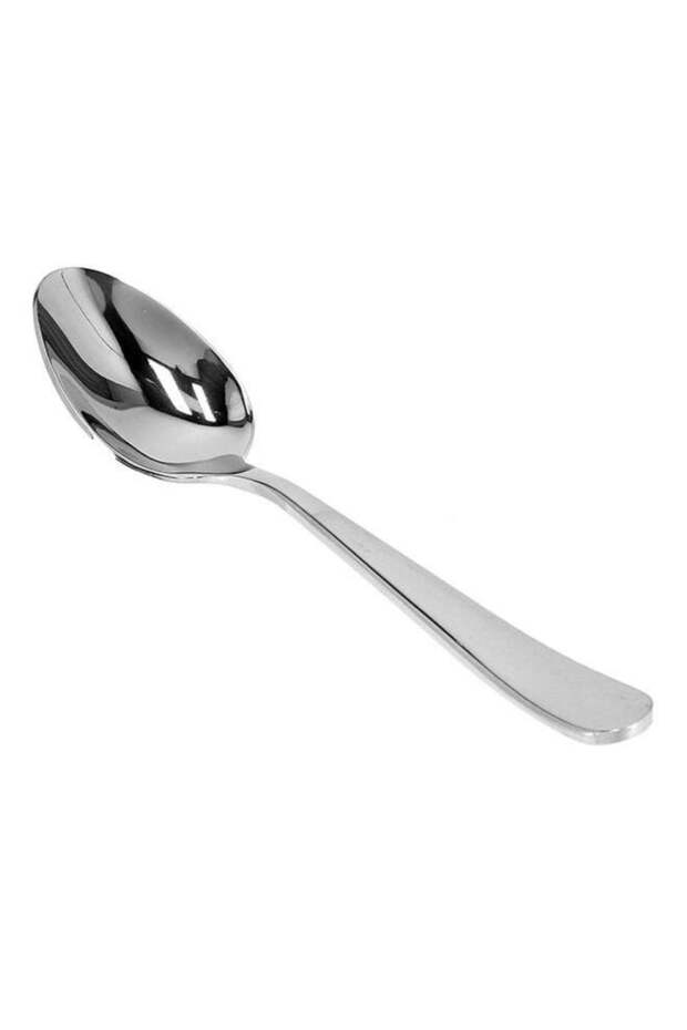 Royalford 2-Piece Stainless Steel Dessert Spoon Set | Stylish, Light-Weight, 100% Food-Grade, Dishwasher-Safe | Ideal for Dining Table, Home, Restaurant | Silver | RF8664 Silver