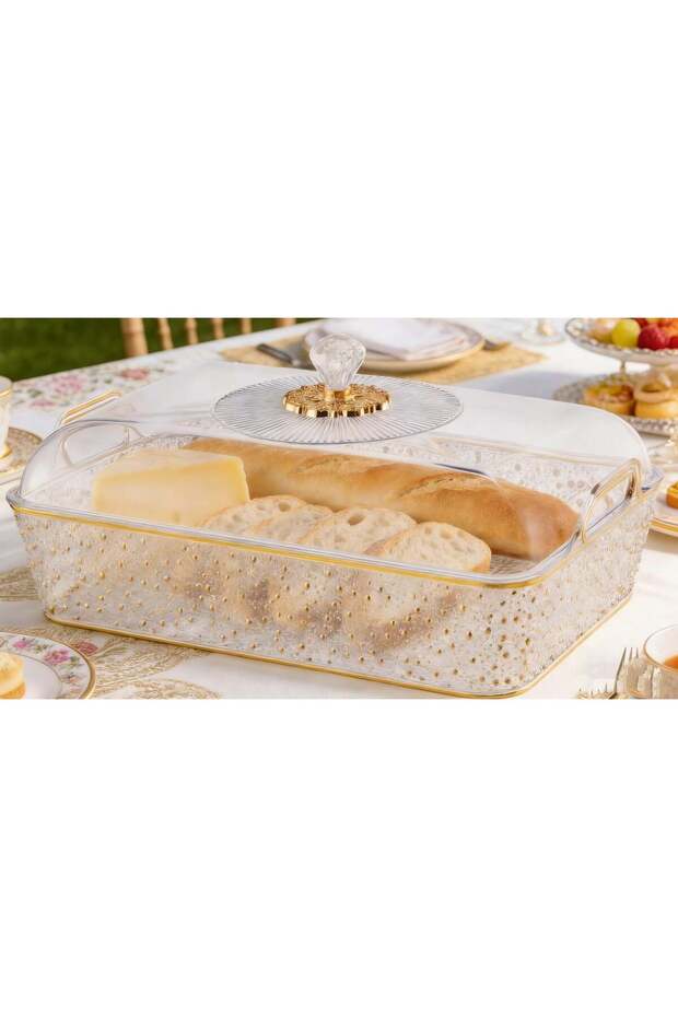 Tray with Lid Multifunctional for Friuts, Snack Candies,Living Room ,Home & Garden, Kitchen, Dining
