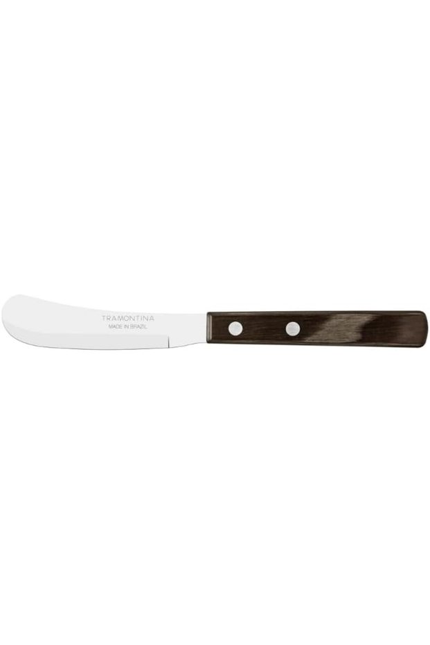 Wood Butter Knife, Polywood Handle, 6.7 inches, Dishwasher Safe, Made in Brazil